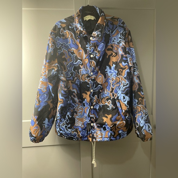 Marni Dance Bunny Print Windbreaker Size 54 - Picture 1 of 6